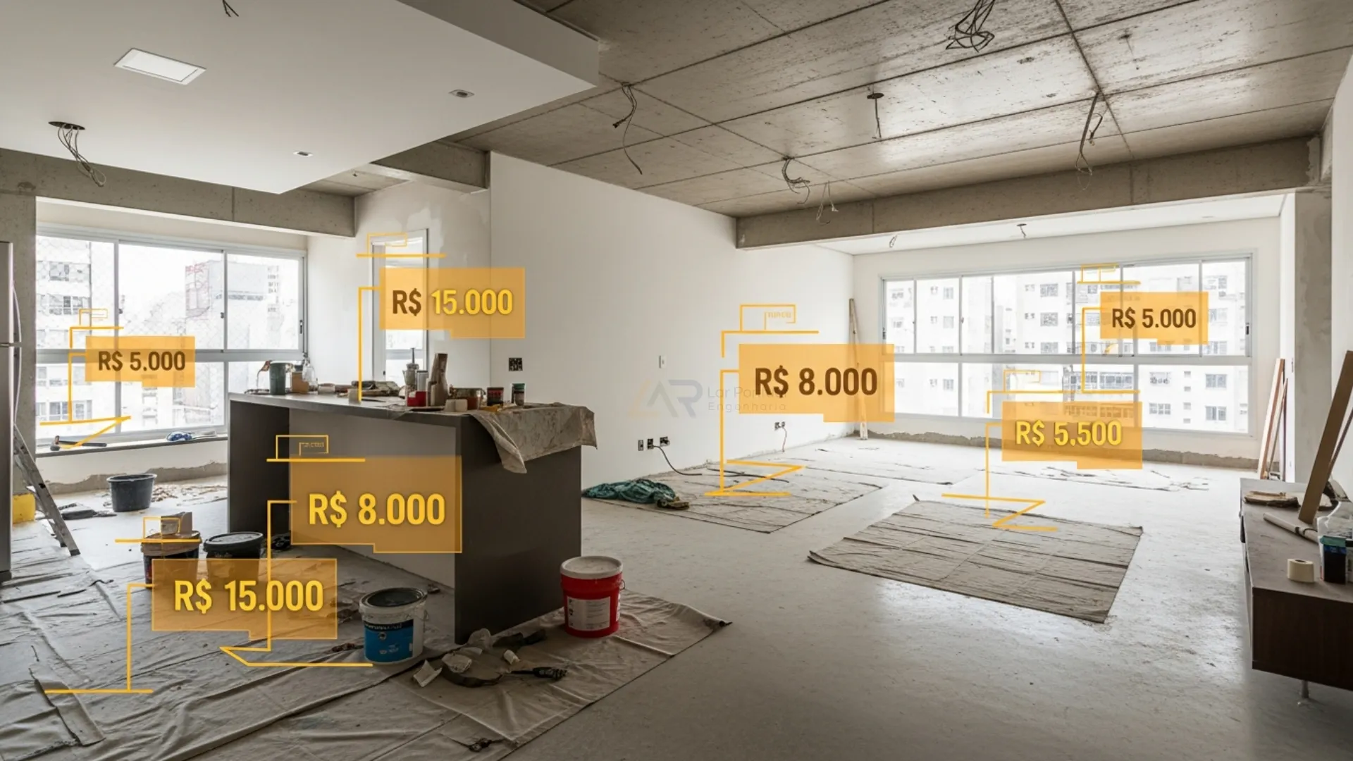 Quanto Custa Reformar um Apartamento? Tabela de Preços 2026