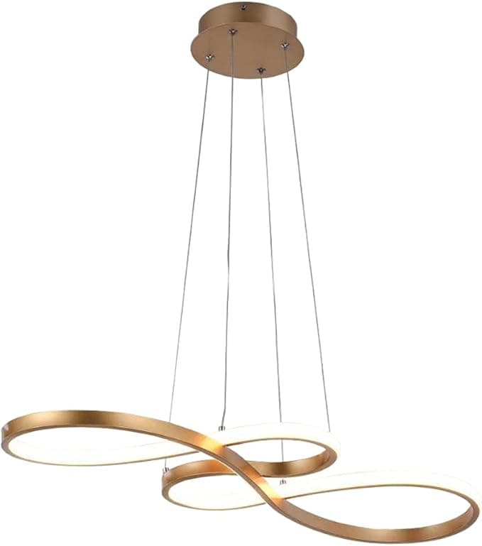 Lustre Moderno NITROLUX Dourado