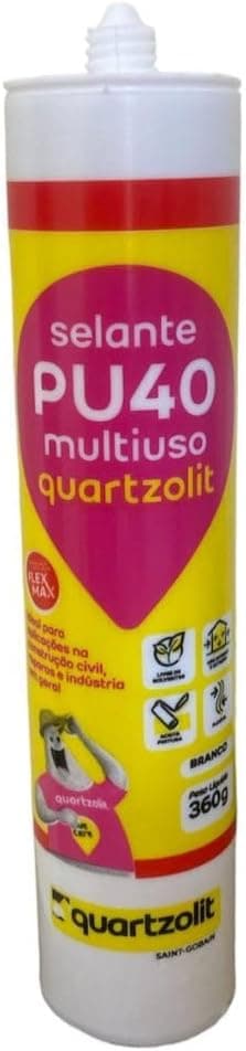 Selante PU40 Quartzolit Branca