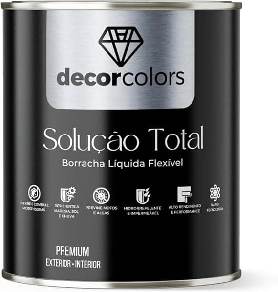 Tinta Emborrachada Decor Colors Branca