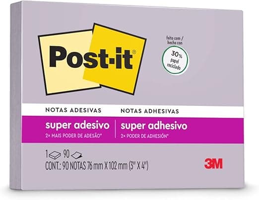 Bloco Adesivo Post-it ORQUÍDEA