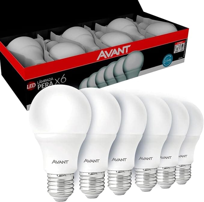 Kit 10 Lâmp. LED AVANT branca - 110 V, 220 Volts