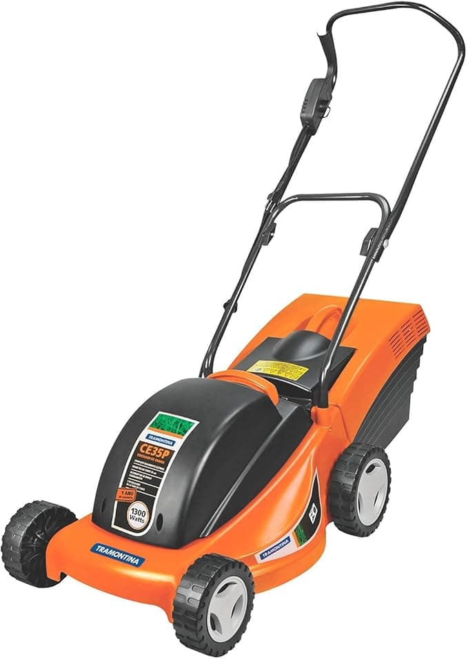 Cortador Grama Elétr. Tramontina Laranja - 220 V