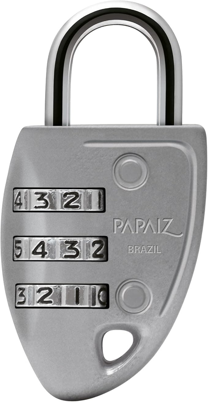Cadeado Papaiz 3 peças