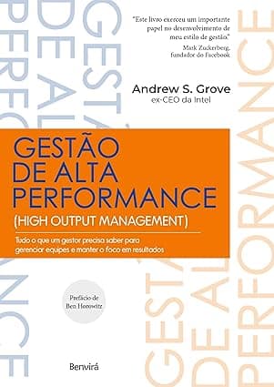 Livro Gestão de alta performance por Andrew S. Grove (Autor), Cristina Yamagami (Tradutor)