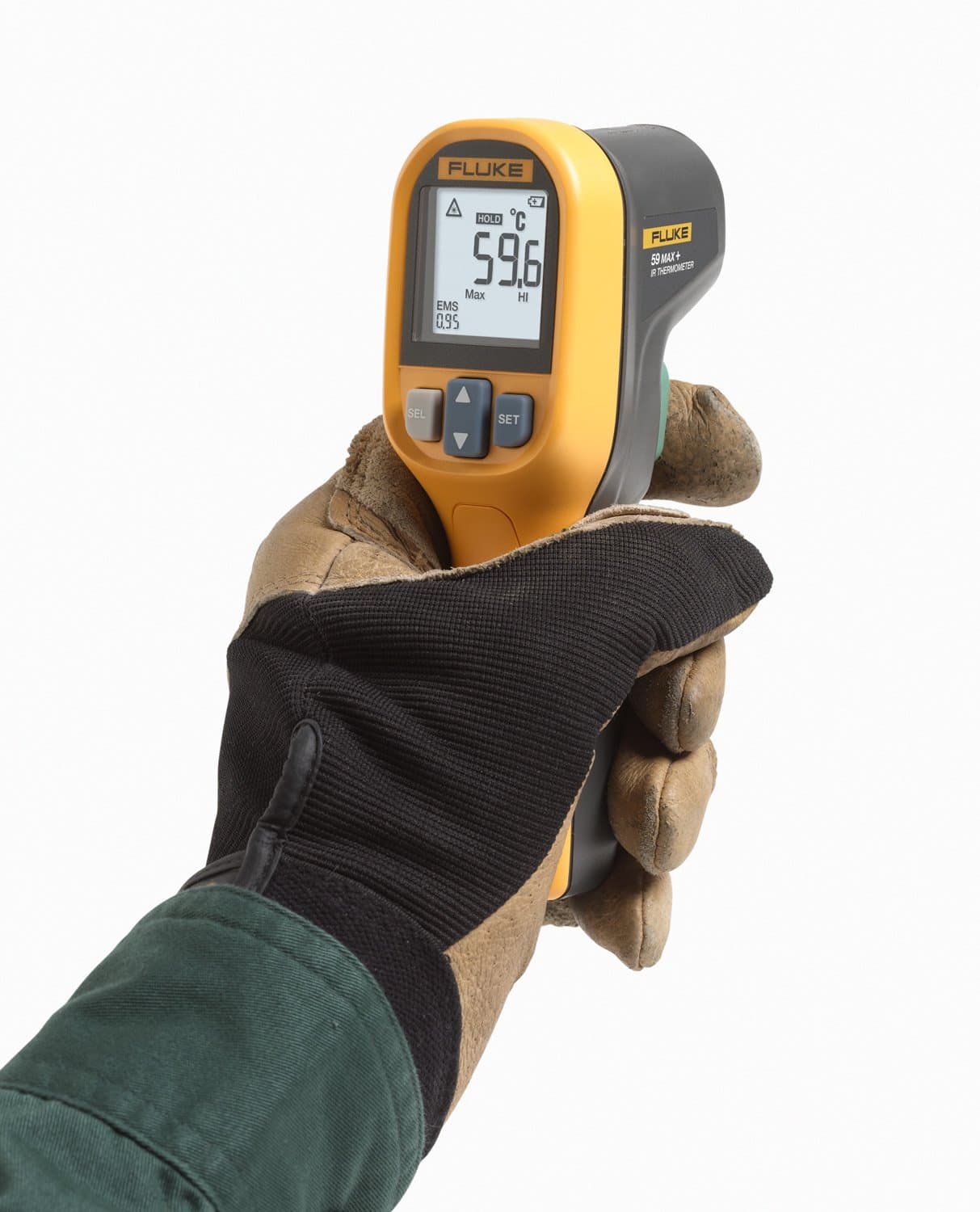 Termômetro infravermelho a laser portátil Fluke-59MAX