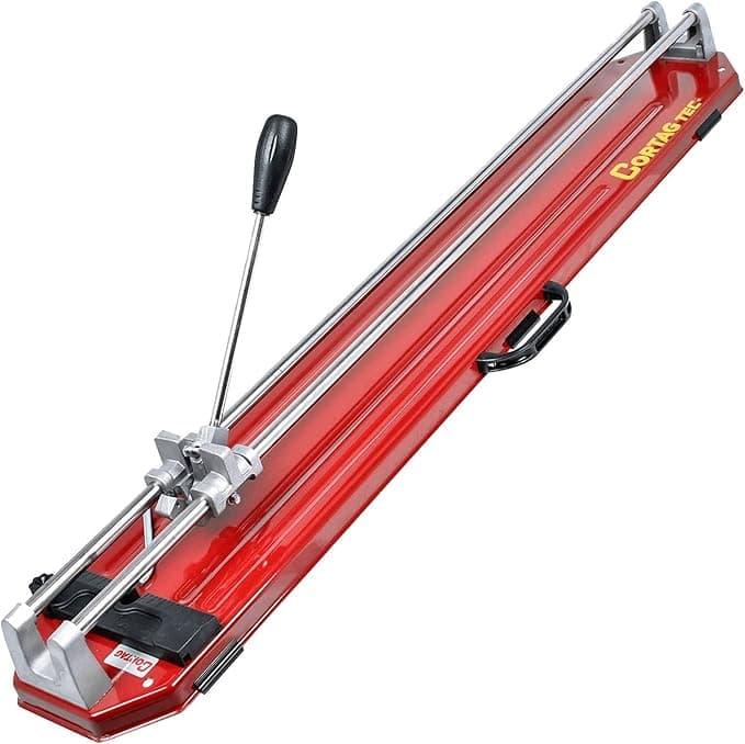 Cortador Piso Manual Cortag vinho, cinza