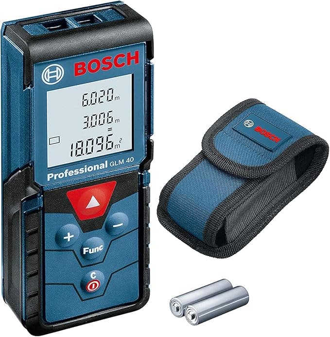 Trena Laser Bosch GLM 40 - 1,5 V